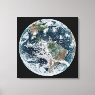 Toile Une Chaîne Perdue De Cyclones Tropicaux