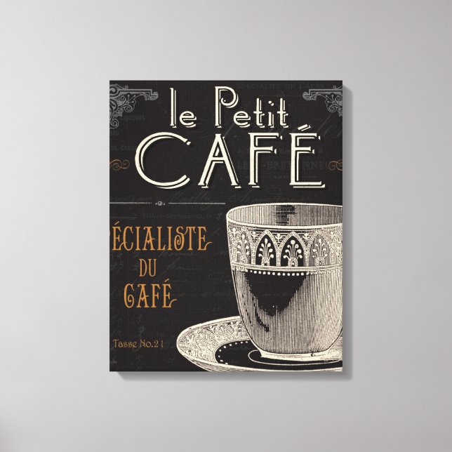 Toile Une coupe contemporaine de café (Recto)