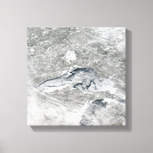 Toile Une couverture relativement rare de glace