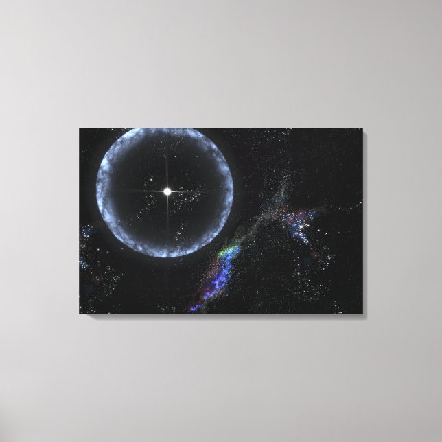 Toile Une étoile de neutron SGR 1806-20 (Recto)