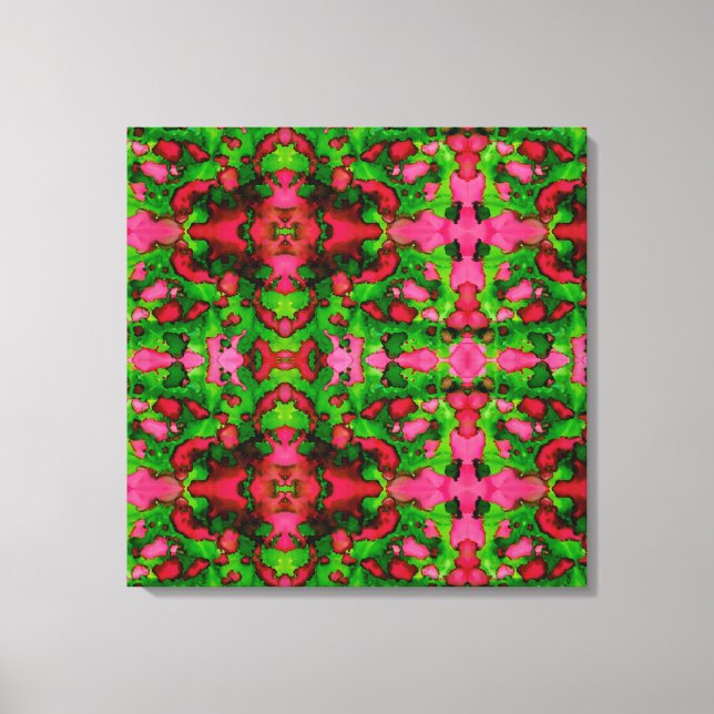 Toile Une étude en rose et vert (Recto)