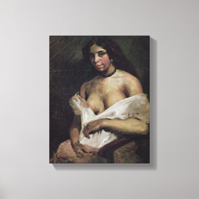 Toile Une femme Mulatto, c.1821-24 (Recto)