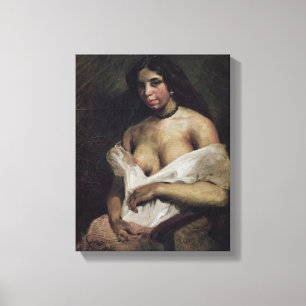 Toile Une femme Mulatto, c.1821-24