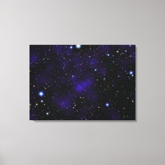 Toile Une grande collection de galaxies (Recto)