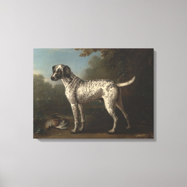 Toile Une hache gris de John Wootton (Recto)