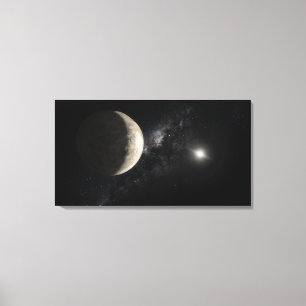 Toile Une illustration de Makemake