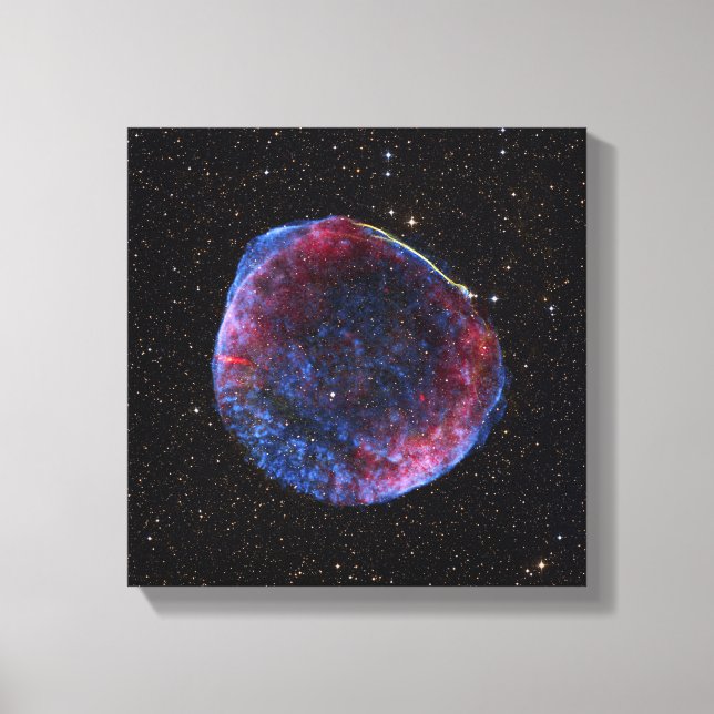 Toile Une image composite de la série SN 1006 supernova  (Recto)