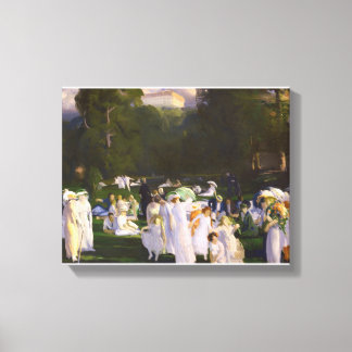 Toile Une journée en juin - George Bellows - 1913