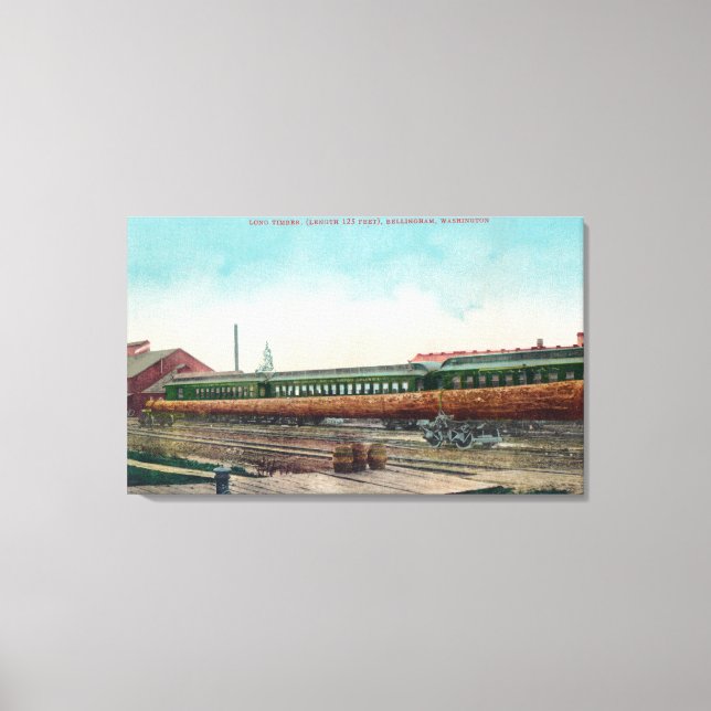 Toile Une longue arborescence se connecte aux voies ferr (Recto)