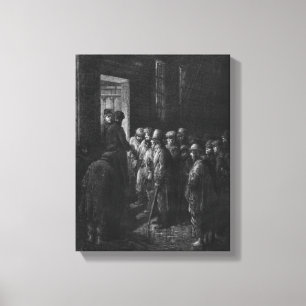 Toile Une maison de refuge