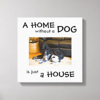 Une maison sans chien n'est qu'une maison - décora