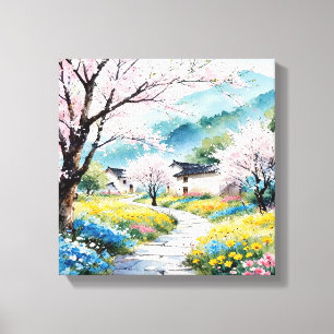Toile Une mélodie rafraîchissante 022