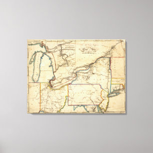 Toile Une nouvelle carte de Seat de guerre