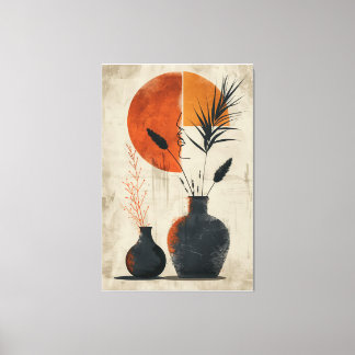 Toile Une œuvre d'art murale abstraite moderne sophistiq