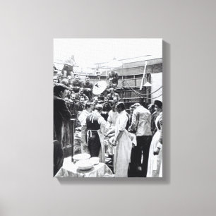 Toile Une opération à l'hôpital Charing Cross