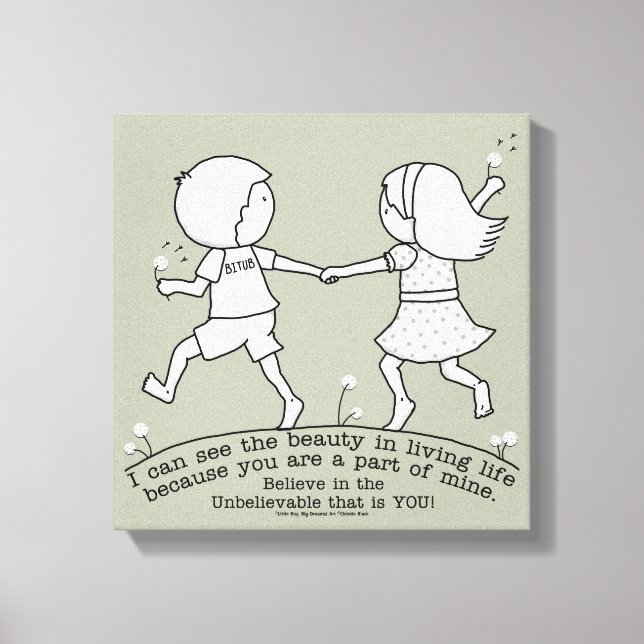 Toile Une partie de ma vie (Recto)