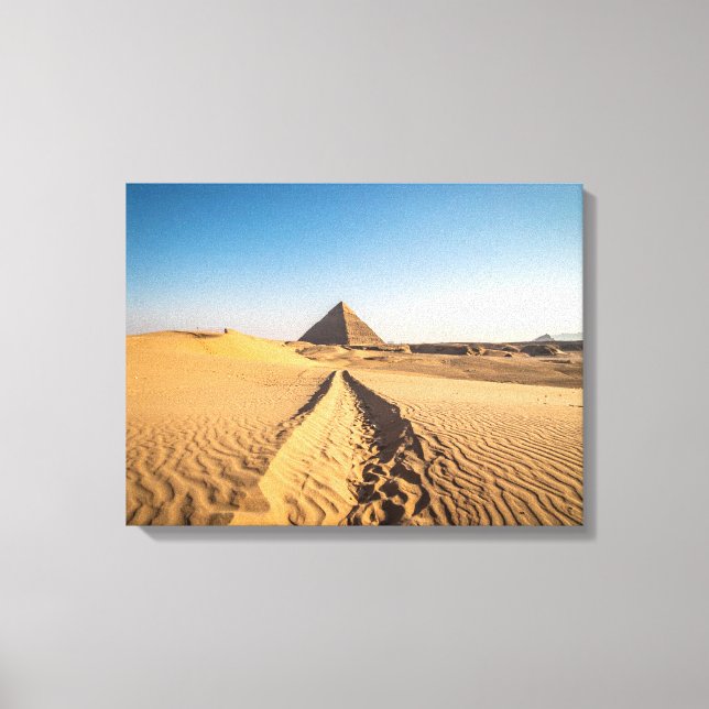 Toile Une route vers la pyramide (Recto)