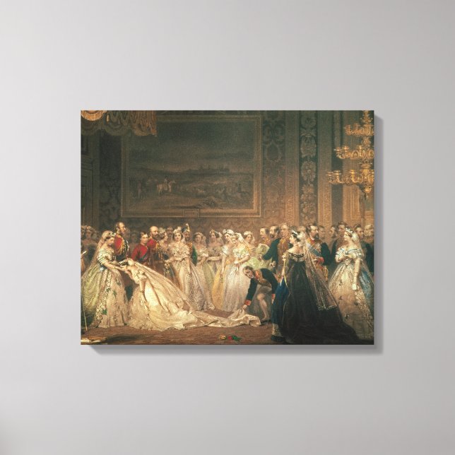 Toile Une salle de dessin au Palais St James (Recto)