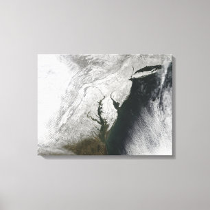Toile Une tempête grave 2 d'hiver