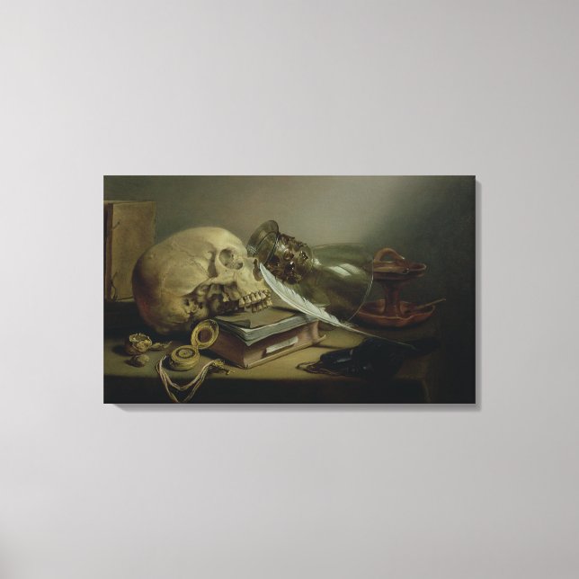 Toile Une vie morte de Vanitas (Recto)