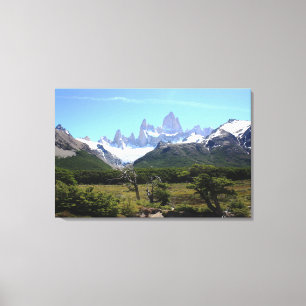 Toile Une vue de bâti Fitz Roy