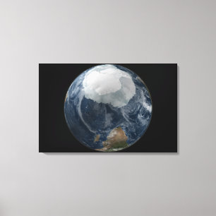 Toile Une vue de la terre 2