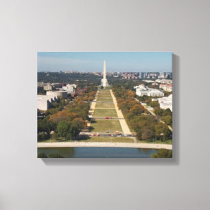 Toile Une vue de paysage de Washington DC