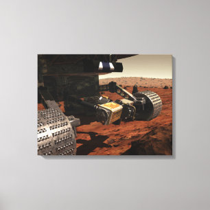 Toile Une vue en gros plan du bras sur Mars de la NASA