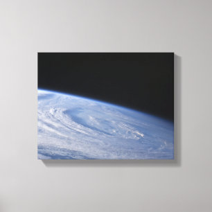 Toile Une vue haute oblique