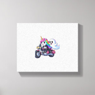 Toile Unicorn À Moto Garçons Femmes Enfants Adultes