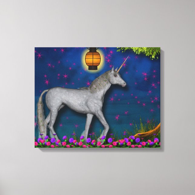 Toile Unicorne Enveloppée (Recto)