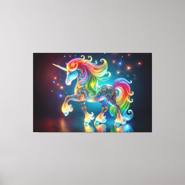 Toile Unicorne unique (Recto)