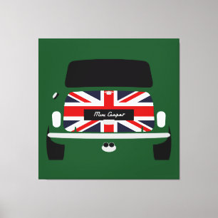 Toile Union Jack Austin Mini Cooper