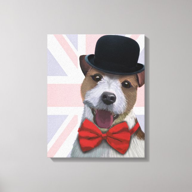 Toile Union Jack Jack Russell (Recto)