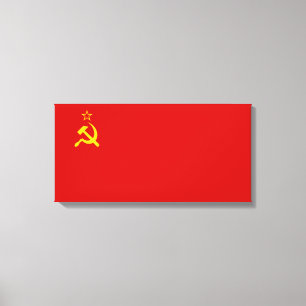 Toile Union soviétique (URSS) (marteau communiste et fau