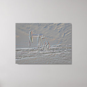 Toile Unité de pompage de puits d'huile (Pompe Jack) (Re