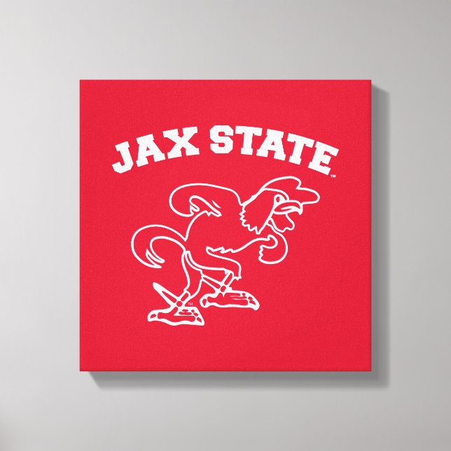 Toile Université d'État de Jacksonville JAX State Gameco (Recto)