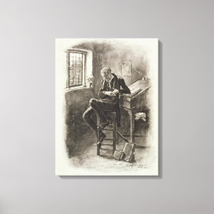 Toile Uriah Heep, de "Charles Dickens : Un commérage sur