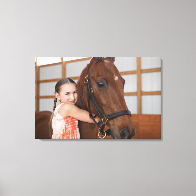 Toile USA, Illinois, Metamora, Portrait de sourire (Recto)