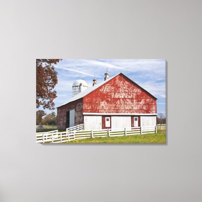 Toile USA, Virginie-Occidentale, Arbovale. Monongahela (Recto)