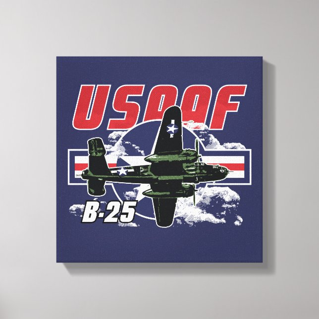 Toile USAAF WWII – The Power of American Air Supremacy (Recto)