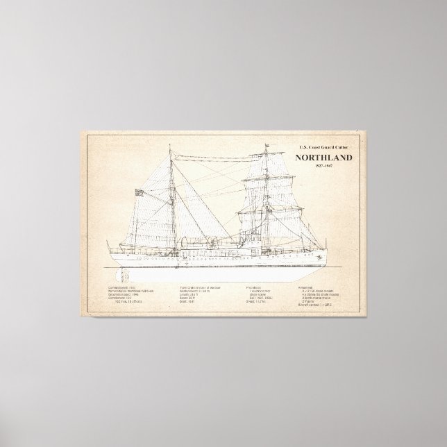 Toile USCG Cutter Northland wpg-49 - SBD (Recto)