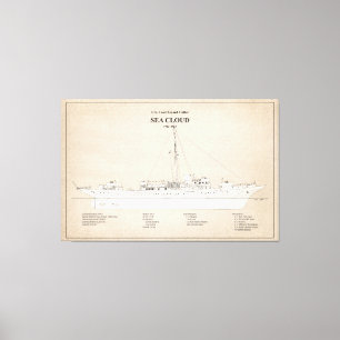 Toile USCG Cutter Sea Cloud wpg-284 - SBD