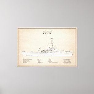 Toile USCG Cutter Spencer wpg-36 - SBD