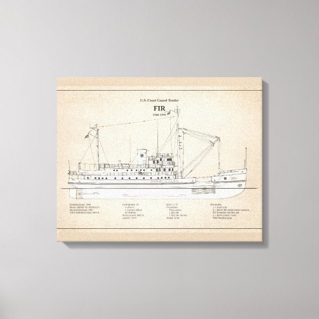 Toile USCG Tender Fir wlm-212 - SBD (Recto)