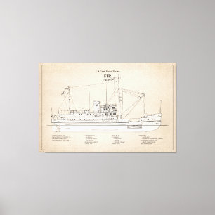 Toile USCG Tender Fir wlm-212 - SBD