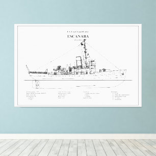 Toile USCGC Escanaba wpc-77 - BD