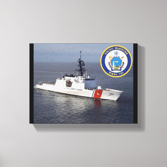Toile USCGC Waesche (WMSL-751) (Recto)