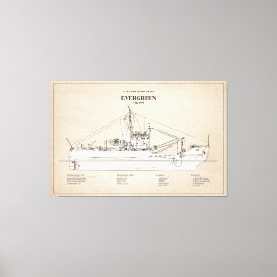 Toile USCGT À feuillage persistant wlb-295 - SBD