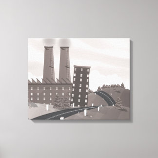 Toile Usine de chocolat